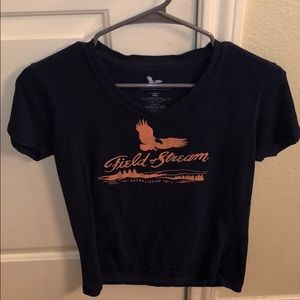 blue field and stream tshirt